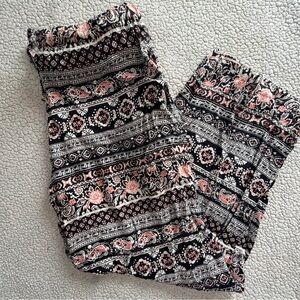 Wide Leg Printed Palazzo Pants